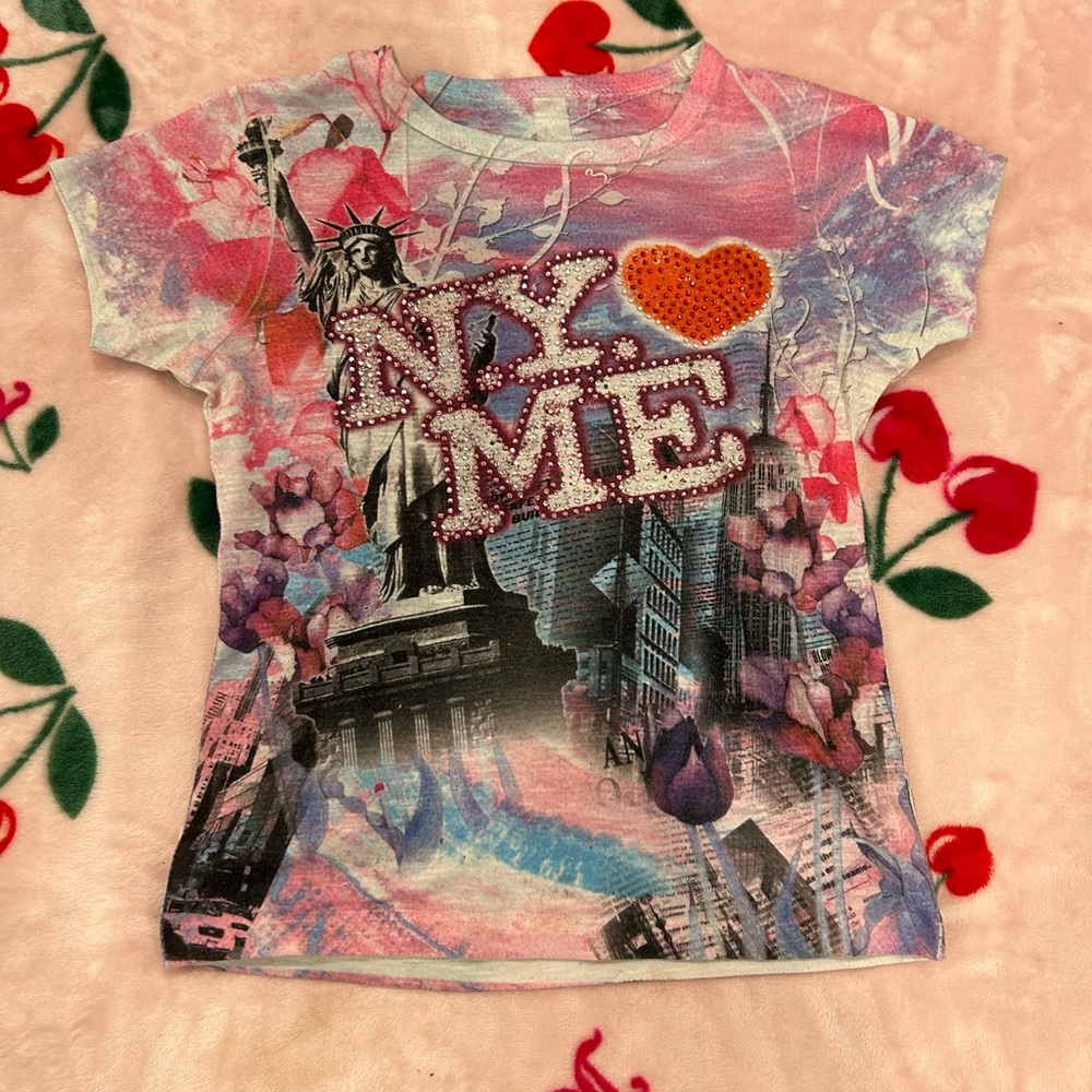 new york baby tee